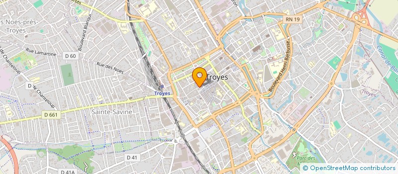 localisation de l'entreprise RNAIL'S à TROYES