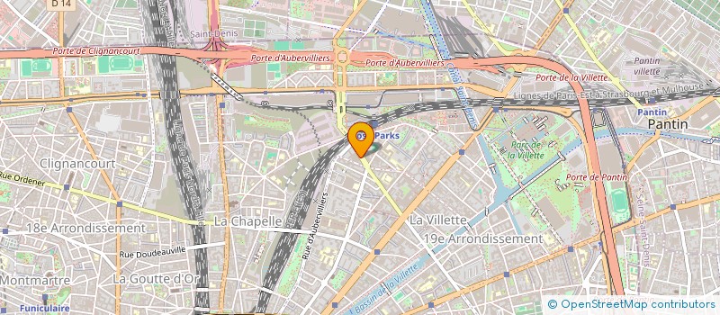 localisation de l'entreprise RNB  PARIS