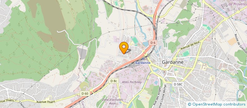 localisation de l'entreprise RNB à GARDANNE