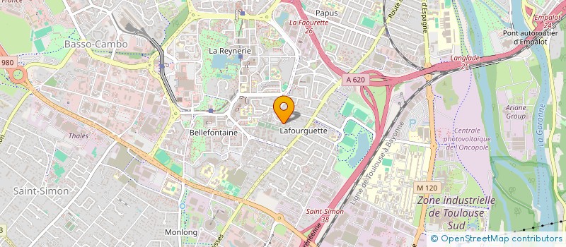 localisation de l'entreprise RNC - ARIEL à TOULOUSE