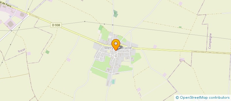 localisation de l'entreprise RNC BAT  MERY-LA-BATAILLE