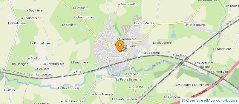 localisation de l'entreprise RNC SOCC'ORANGE à SAINT-BERTHEVIN