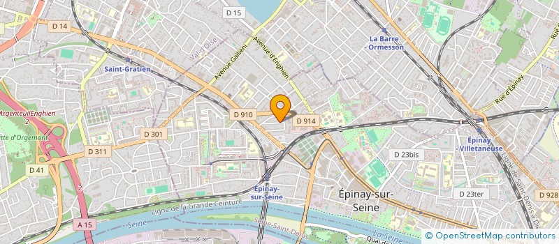 localisation de l'entreprise RNCL IMMO à EPINAY-SUR-SEINE