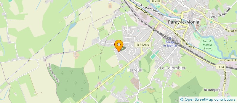 localisation de l'entreprise RNEO à PARAY-LE-MONIAL