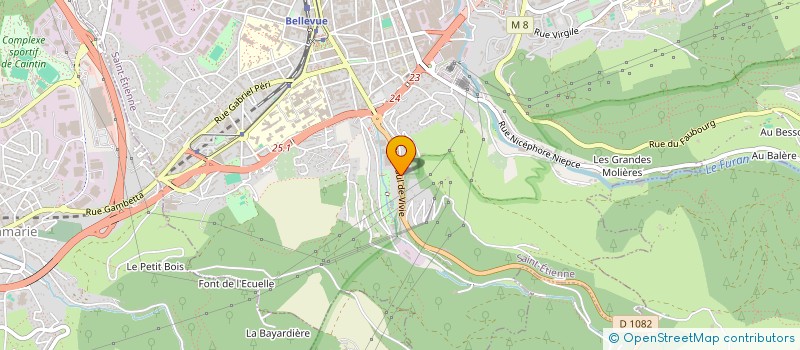 localisation de l'entreprise RNEXA à SAINT-ETIENNE
