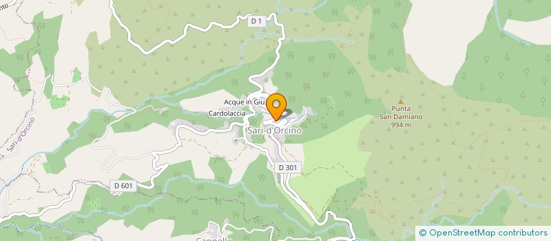 localisation de l'entreprise RNF MOTORS  SARI-D ORCINO