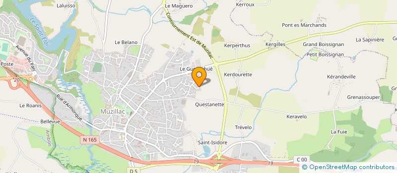 localisation de l'entreprise RNFN'R CAPITAL  MUZILLAC