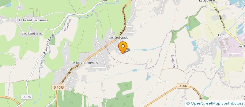 localisation de l'entreprise RNFS  BELLERIVE-SUR-ALLIER