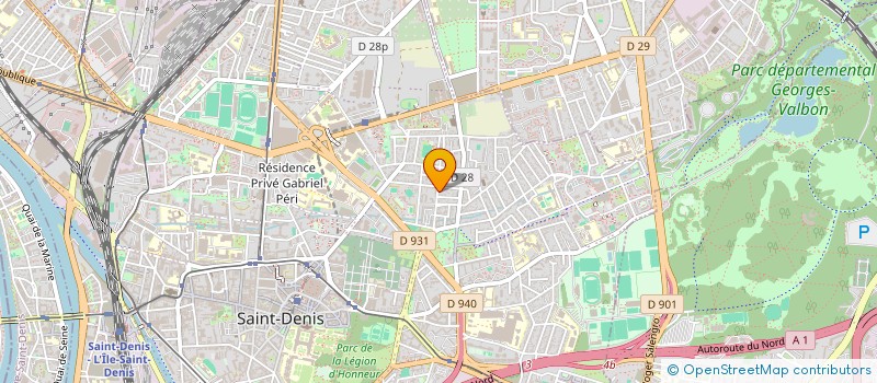 localisation de l'entreprise RNI-SERVICE  SAINT-DENIS