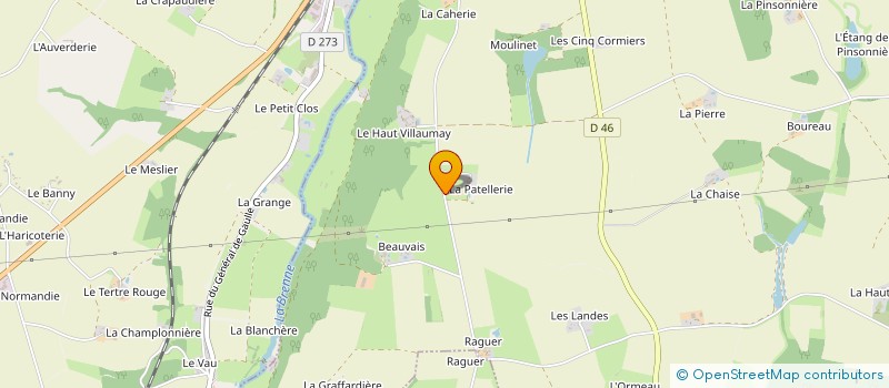 localisation de l'entreprise RNIE  AUZOUER-EN-TOURAINE