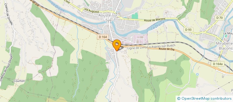 localisation de l'entreprise RNJ CONSEILS  AOUSTE-SUR-SYE