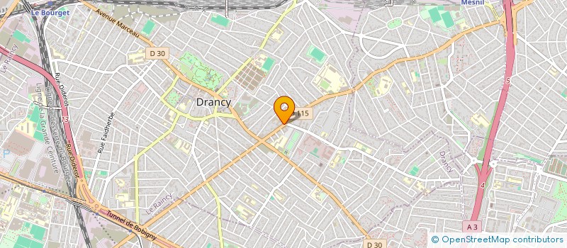 localisation de l'entreprise RNJ RENOVATION à DRANCY