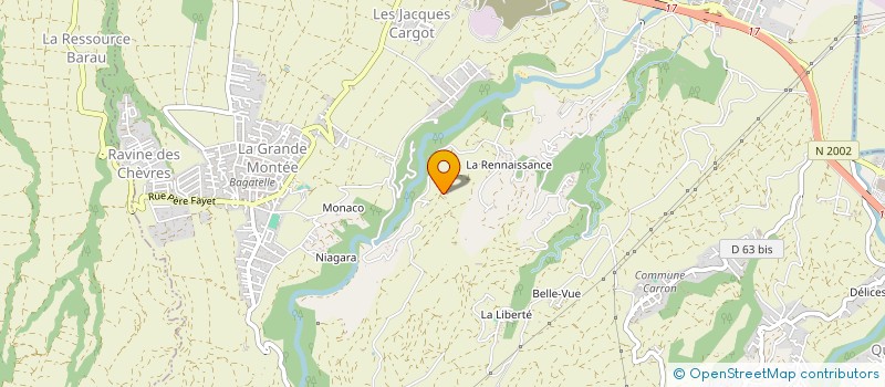 localisation de l'entreprise RNJL ET FILS à SAINTE-SUZANNE