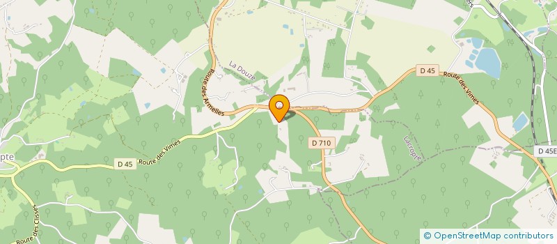 localisation de l'entreprise RNKN  EGLISE NEUVE DE VERGT