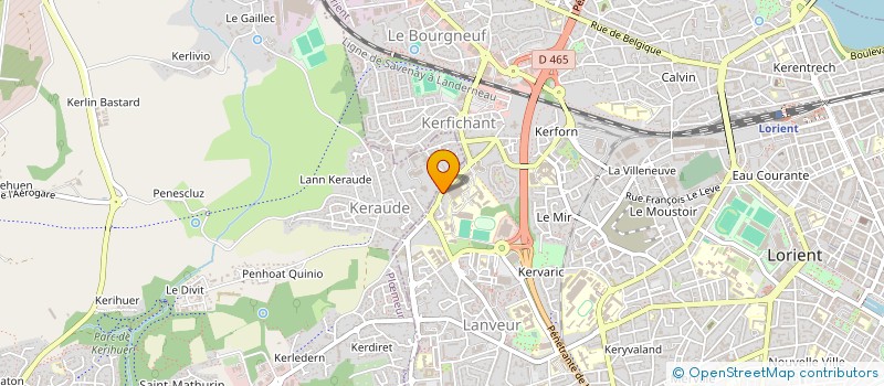 localisation de l'entreprise RNL  LORIENT