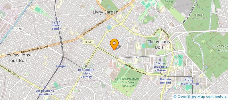 localisation de l'entreprise RNLS à LIVRY-GARGAN