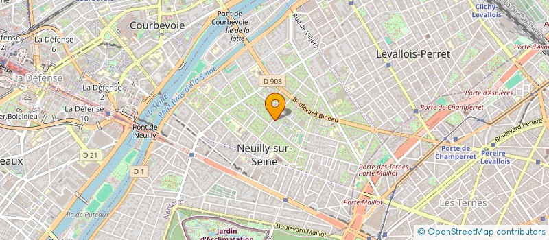 localisation de l'entreprise RNPUR  NEUILLY-SUR-SEINE