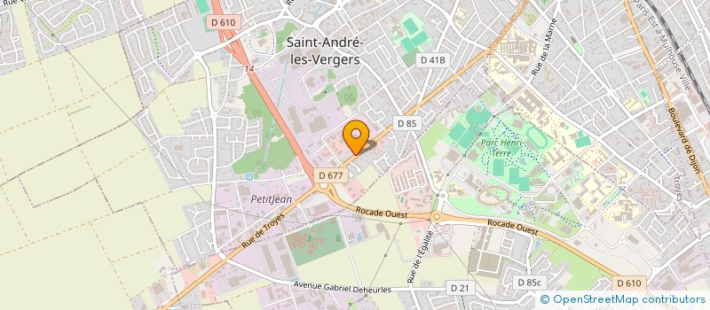 localisation de l'entreprise RNS HORIZONS  SAINT-ANDRE-LES-VERGERS