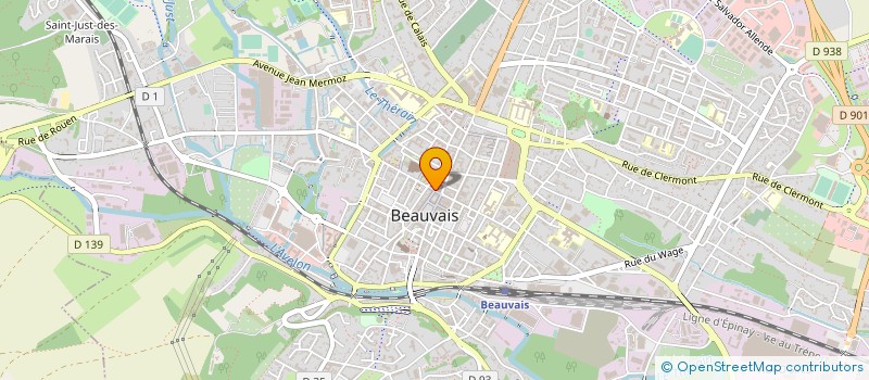 localisation de l'entreprise RNS PHONE à BEAUVAIS