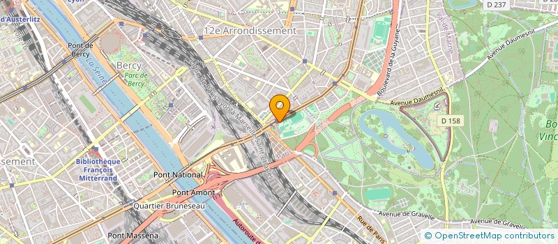 localisation de l'entreprise RNS TENNIS  PARIS