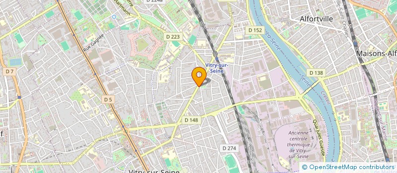 localisation de l'entreprise RNS VITRY à VITRY-SUR-SEINE