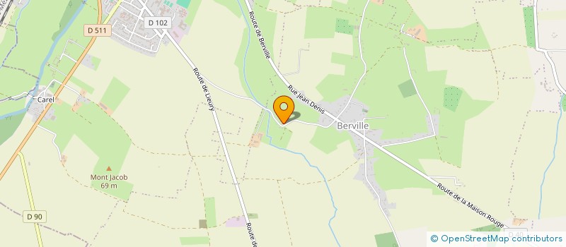 localisation de l'entreprise RNZ'AUDIO  SAINT-PIERRE-EN-AUGE