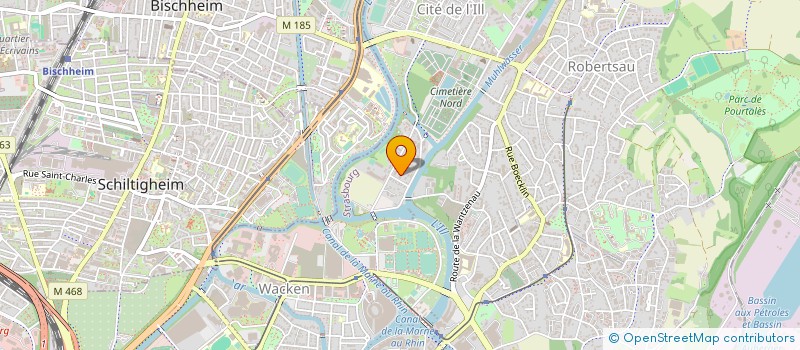 localisation de l'entreprise RO ALPINE à STRASBOURG