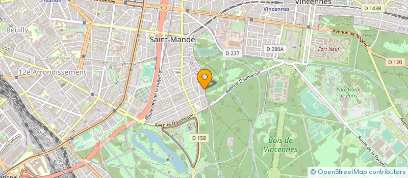 localisation de l'entreprise RO CONSEIL à SAINT-MANDE