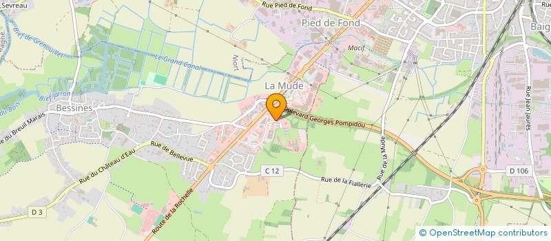 localisation de l'entreprise RO-FEN  BESSINES