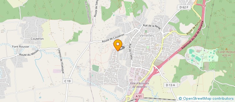 localisation de l'entreprise RO.JE.  VENELLES