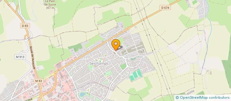 localisation de l'entreprise RO-PAUL  SORNEVILLE