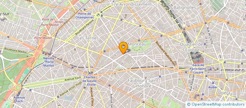 localisation de l'entreprise ROA SARL  PARIS