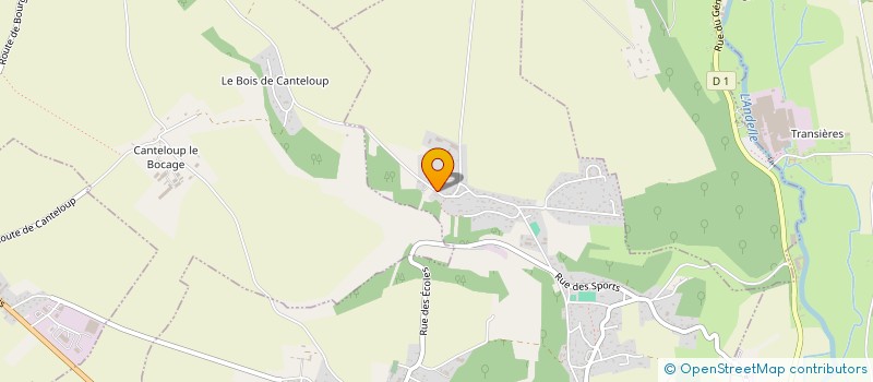 localisation de l'entreprise ROAA  VAL D'ORGER