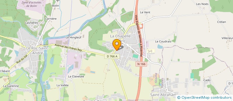 localisation de l'entreprise ROAD 66  VAL D'OUST