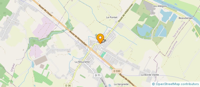 localisation de l'entreprise ROAD 82 ASSO  NOHIC