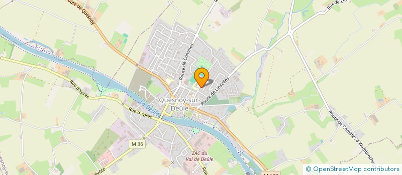 localisation de l'entreprise ROAD BASTARDS MOTORCYCLE CLUB à QUESNOY-SUR-DEULE