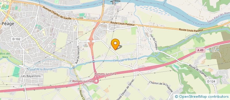 localisation de l'entreprise ROAD C  CHATUZANGE-LE-GOUBET