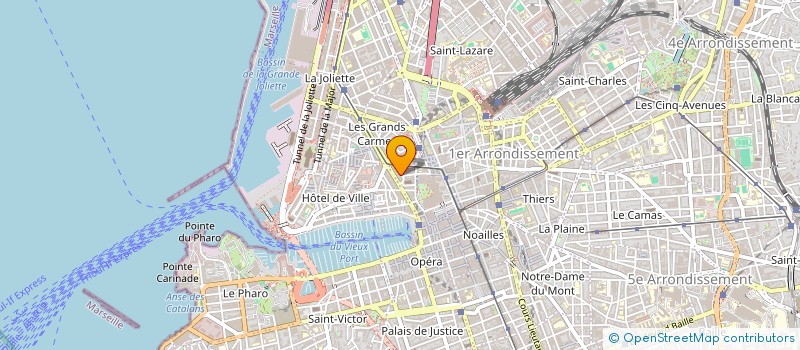 localisation de l'entreprise ROAD COMMUNICATION à MARSEILLE