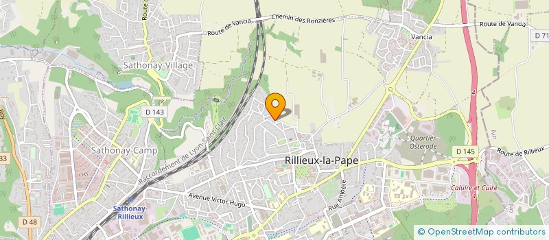 localisation de l'entreprise ROAD FAR à RILLIEUX-LA-PAPE