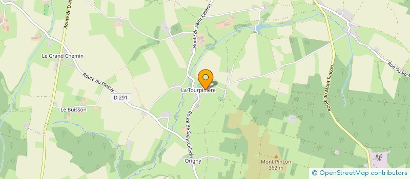localisation de l'entreprise ROAD FRIT 14  LES MONTS D'AUNAY