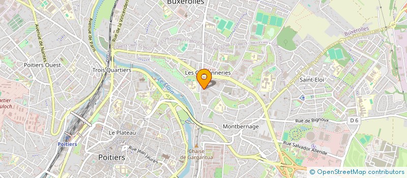 localisation de l'entreprise ROAD MEDICAL  POITIERS
