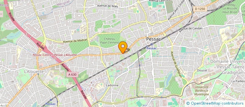 localisation de l'entreprise ROAD SERVICES à PESSAC