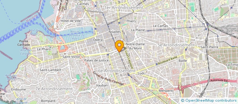 localisation de l'entreprise ROAD SOCIAL CLUB  MARSEILLE