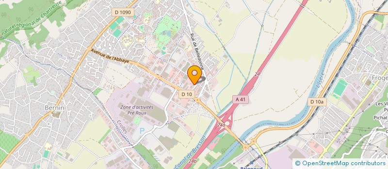 localisation de l'entreprise ROAD STORE  CROLLES