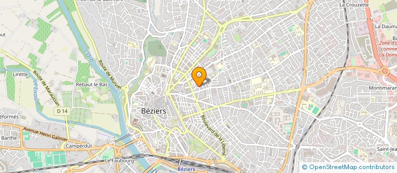 localisation de l'entreprise ROAD TO COACHING  BEZIERS