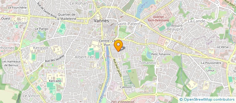 localisation de l'entreprise ROAD TO RELIEF (R2R) à VANNES