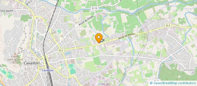 localisation de l'entreprise ROAD-TRANS à CAVAILLON