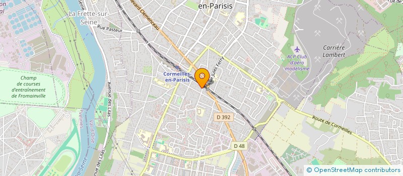 localisation de l'entreprise ROAD TRIP PASSION - RTP à CORMEILLES-EN-PARISIS