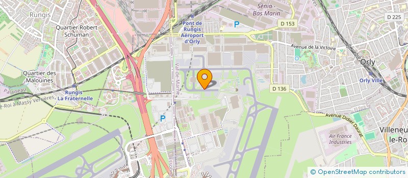 localisation de l'entreprise ROADEX  ORLY