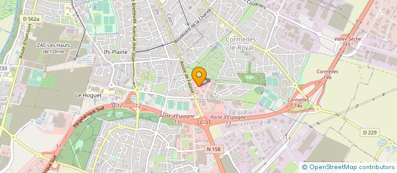 localisation de l'entreprise ROADIA NORMANDIE  CORMELLES-LE-ROYAL